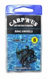 obratlík s kroužkem CARP´R´US Ring swivel vel.8
