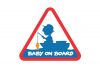 Nálepka BABY ON BOARD