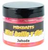 Mini boilie v dipu Mikbaits jahoda 6-8mm 50ml