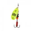 Třpytka D.A.M Effzett rotačka Fluo Yellow vel.3/6g