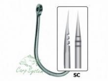 háčky Carp system SC vel.6 s očkem bez protihrotu