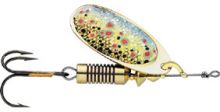 Třpytka D.A.M Effzett rotačka Nature 3D Brown Trout vel.4/10g 