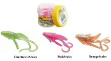 Nymfy Berkley Power Bait Smoke/Orange/Scales 2,5cm/12ks 