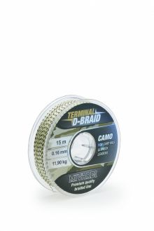 Šňůra Mivardi Terminal D-Braid Camo 0,14mm/15m/10,3kg