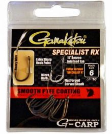 háčky Gamakatsu G Carp Specialist RX vel.6