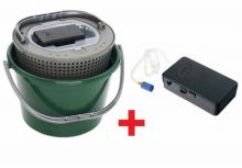 Řízkovnice 18l + vzduchovací motorek 