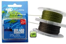 šňůra Giants Fishing Carp Braid Sinking Camou Green 25lb/20m