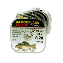 Šňůra Broline Camouflage Shock 0,28mm/19,6kg/50m