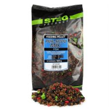 Pelety Stég PVA Spod Mix Fish 3-5-8mm 800g