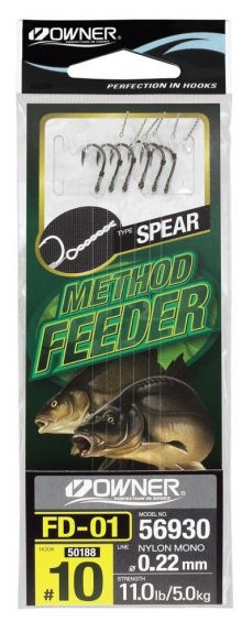 Návazec Owner Method Feeder FD-01 vel.10 