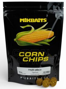 Boilie Mikbaits Corn Chips Tygří ořech 20mm 300g